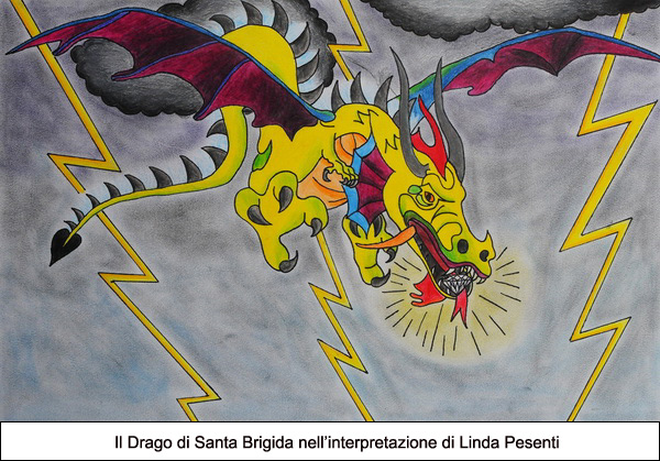 Il drago di Santa Brigida